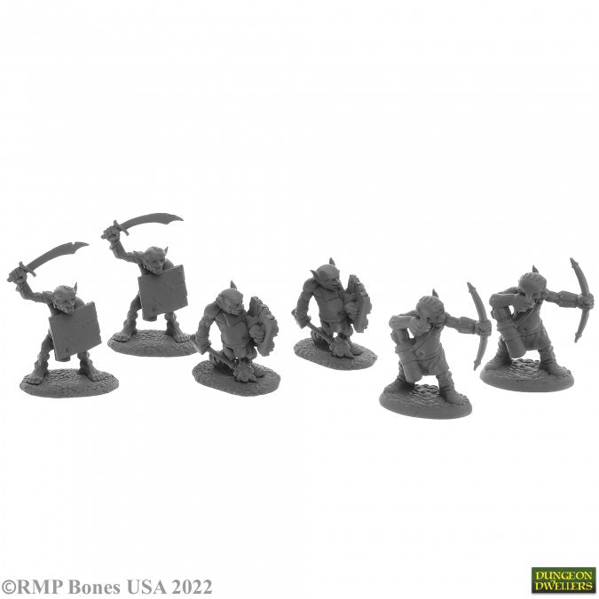 Reaper Mini USA RM07045 Goblin Skirmishers (6)