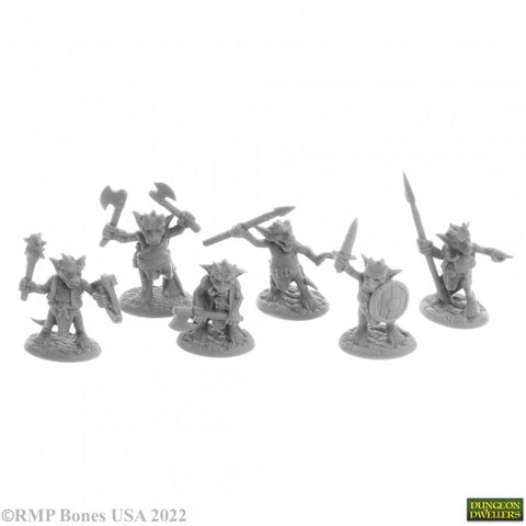 Reaper Mini Dungeon Dwellers: RM07052 Ratpelt Kobold Mooks