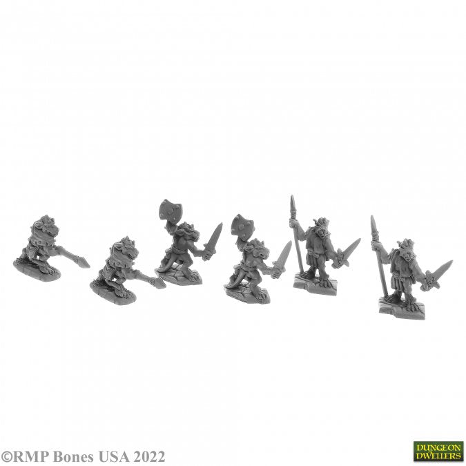 Reaper Mini Rm07057 Bloodscale Kobolds(6)