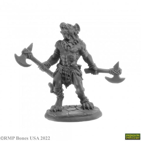 Reaper Mini Dungeon Dwellers: RM07059 Blackmane Gnoll Ravager