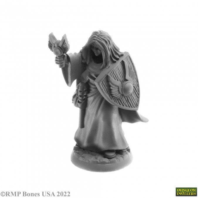 Reaper Mini Rm07066 Thess Ironfaith, Female Cleric