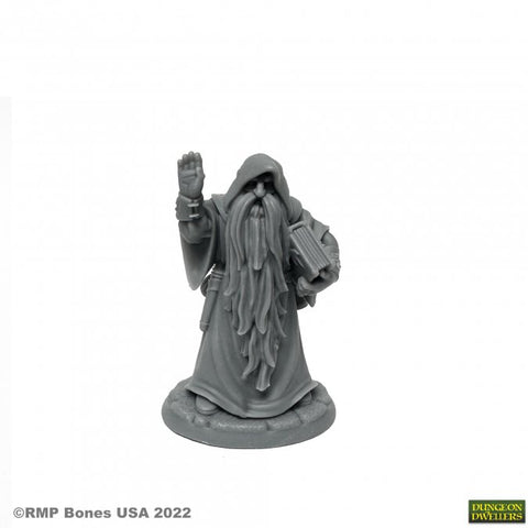 Reaper Mini Dungeon Dwellers: RM07074 Belevos, Traveling Wizard