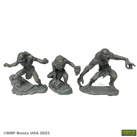 Reaper Mini Dungeon Dwellers: RM07083 Ghouls (2) and Ghast