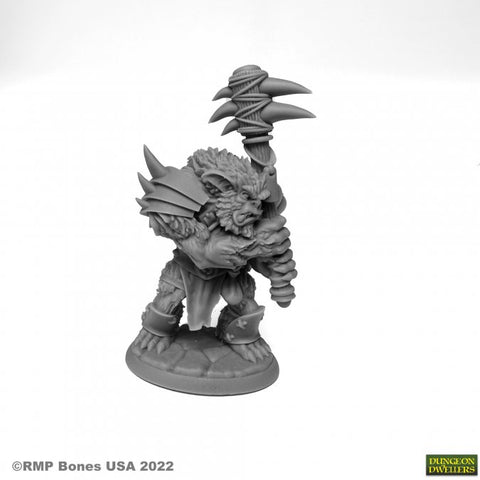 Reaper Mini Dungeon Dwellers: RM07092 Tork, Bloodclub Bugbear
