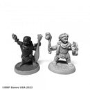 Reaper Mini Dungeon Dwellers: RM07105 Halfling River Witch And Druid