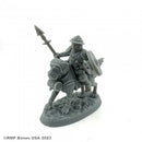 Reaper Mini Dungeon Dwellers: RM07114 Male Halfling Dog Rider