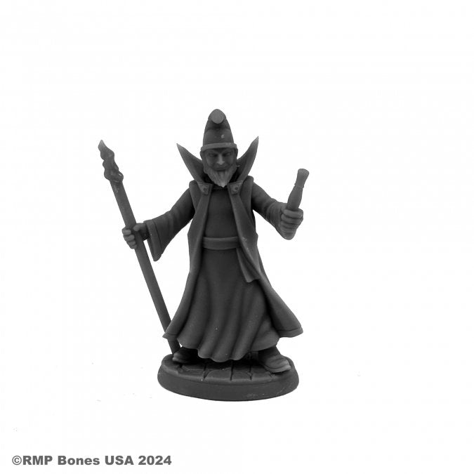 Reaper Mini Dungeon Dwellers: RM07149 Burnardo, Heroic Wizard
