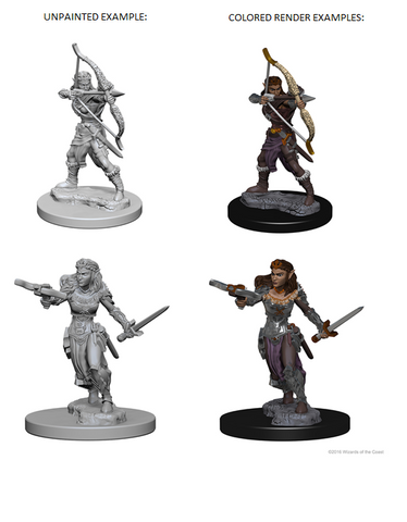 Wizkids Minis D&D 72638 Elf Female Ranger
