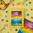 Villager Puzzle 500 Piece Rainbow Northern Lights