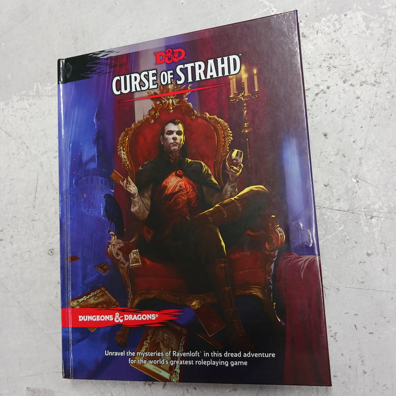 Used - RPG Dungeons and Dragons 5e - Curse of Strahd