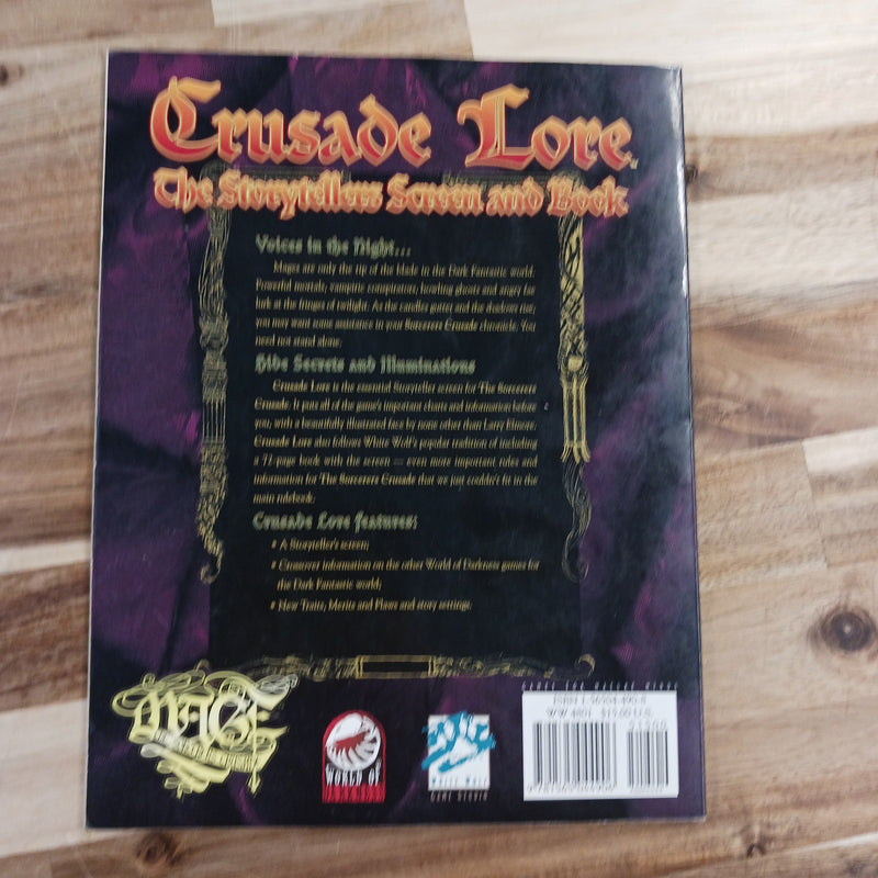 Used - RPG White Wolf 4801 Mage: The Sorcerer's Crusade - Crusade Lore