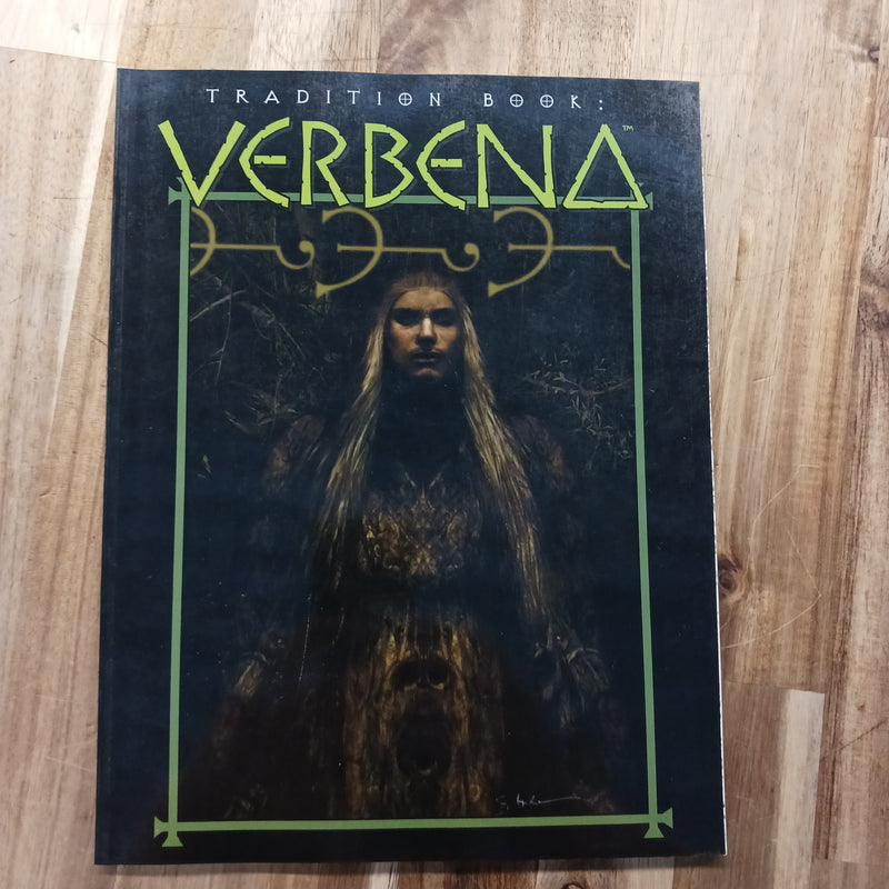 Used - RPG White Wolf 4659 - Tradition Book: Verbena