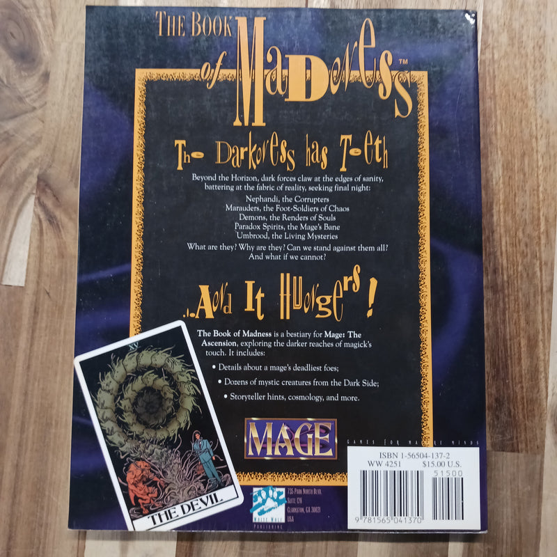 Used - RPG White Wolf 4251 Mage: The Ascension - The Book of Madness