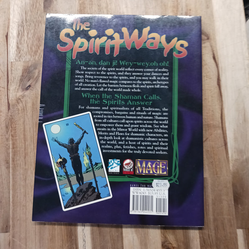 Used - RPG White Wolf 4043 Mage: The Ascension - The Spirit Ways