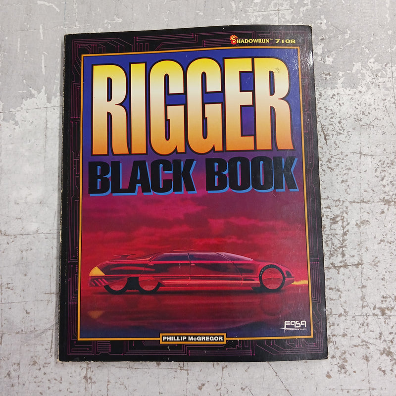 Used - RPG Shadowrun 2e Rigger Black Book