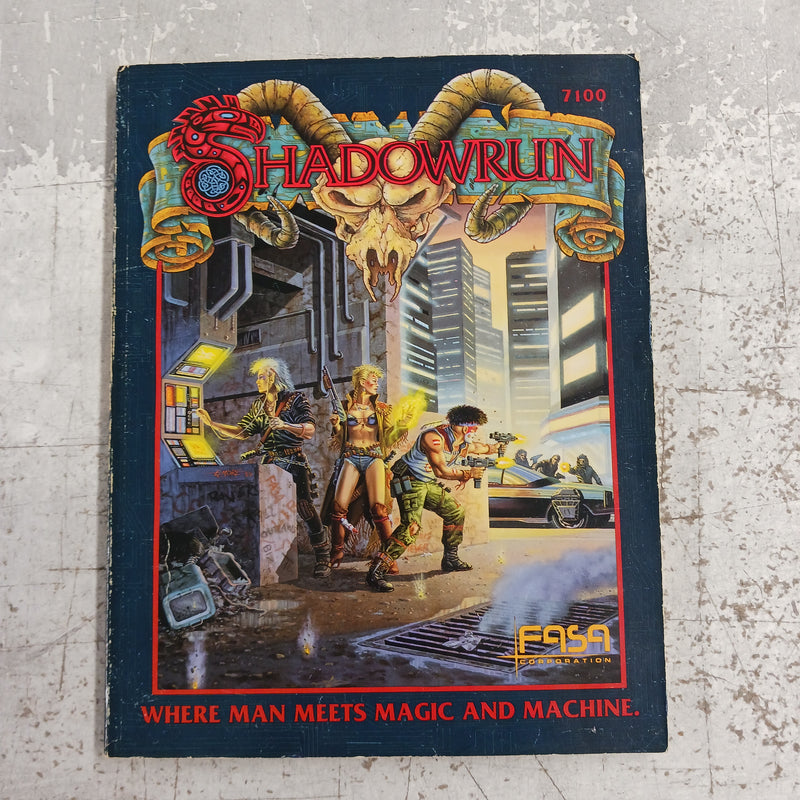 Used - RPG Shadowrun 1e Core Rulebook Softcover 7100