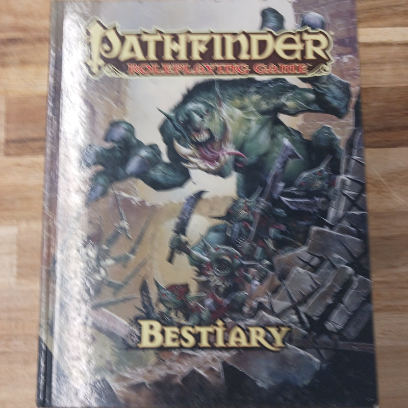 Used - RPG Pathfinder 1st Edition Bestiary
