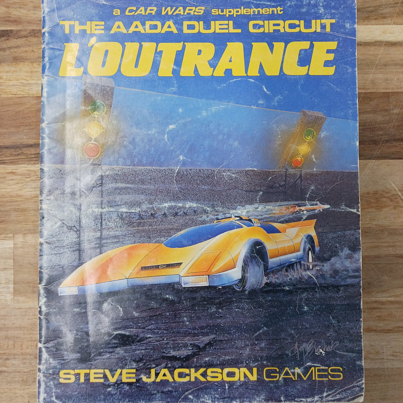Used - RPG Car Wars The AADA Duel Circuit L'outrance