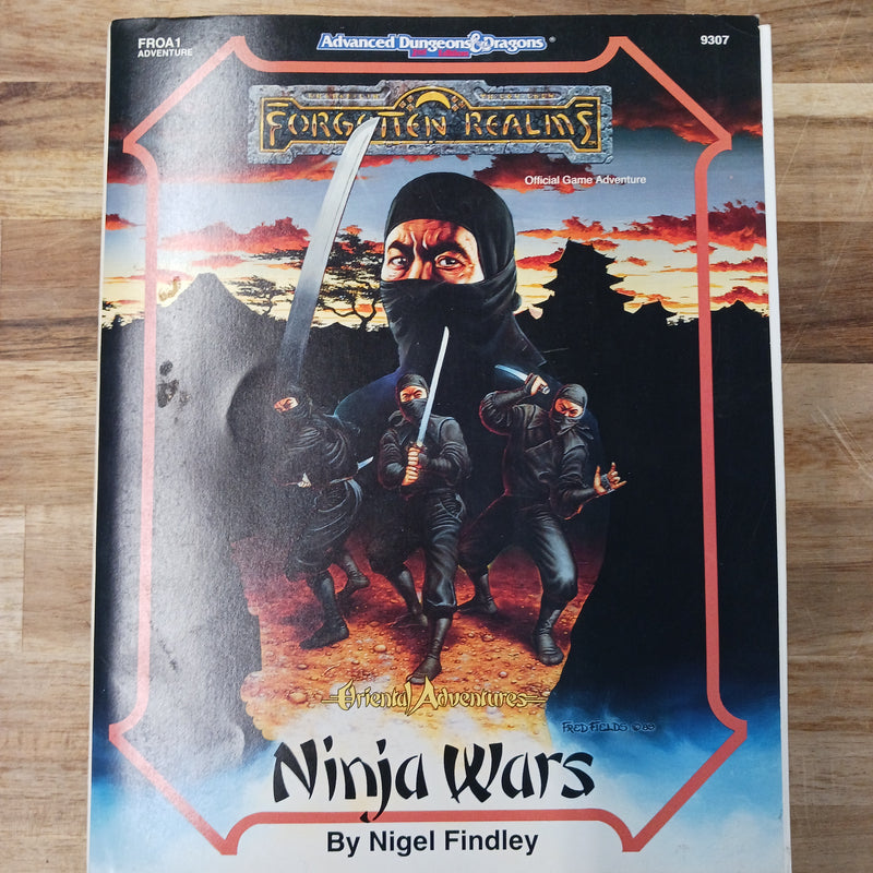 Used - RPG AD&D 2nd Edition Ninja Wars