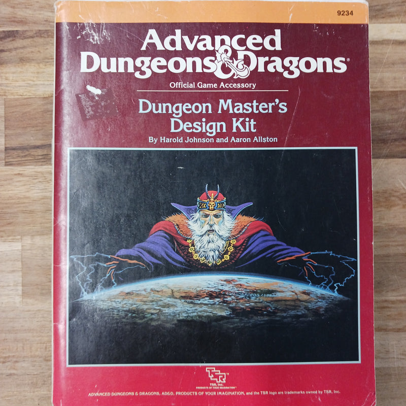 Used - RPG AD&D Dungeon Master's Design Kit