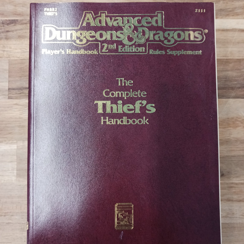 Used - RPG AD&D 2nd Edition The Complete Thief's Handbook