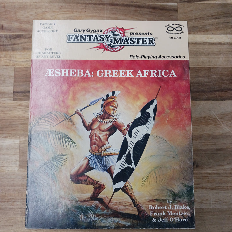 Used - RPG Fantasy Master Role-Playing Accessories AESHEBA: Greek Africa