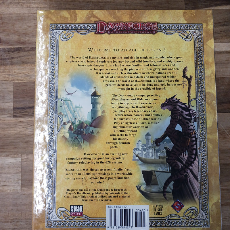 Used - RPG Dawnforge Crucible of Legend