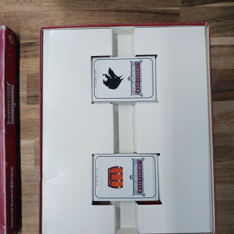 Used - RPG AD&D 2nd Edition Cardmaster Adventure Design Deck Box Set