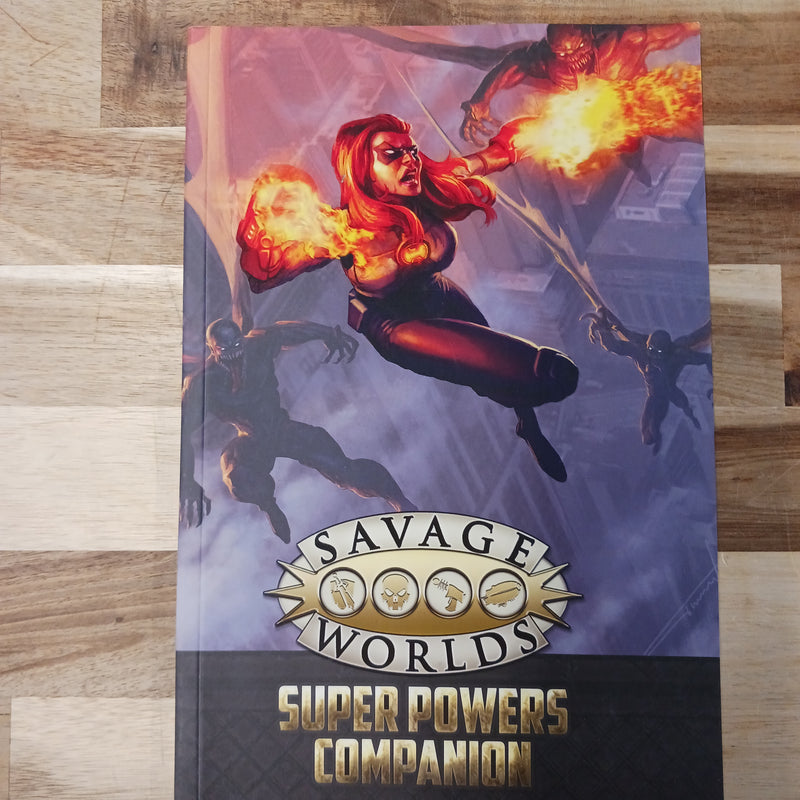 Used - RPG Savage Worlds Super Powers Companion