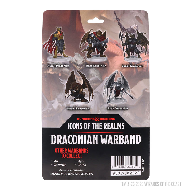 Wizkids D&D Miniatures Icons of the Realms: Draconian Warband