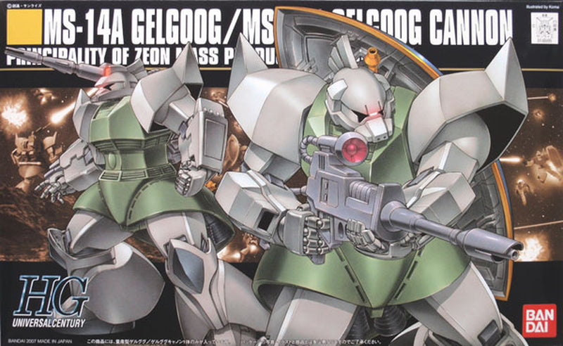 Bandai 1/144 HGUC Gelgoog/ Gelgoog Cannon