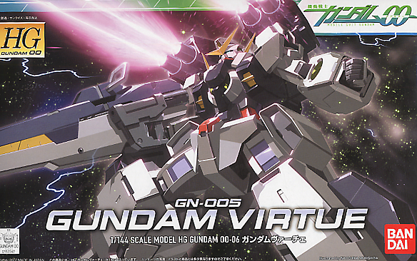 Gunpla HG 1/144 GN-005 Gundam Virtue "Gundam 00"