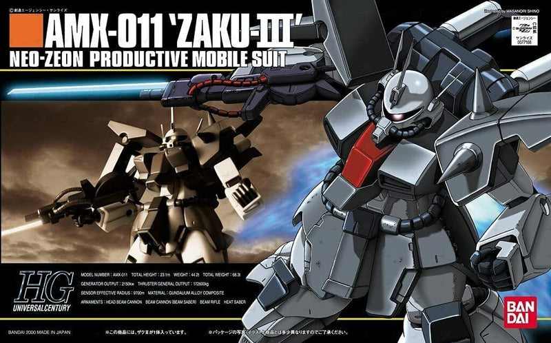 Bandai HGUC 1/144 Zaku-III "Z Gundam"