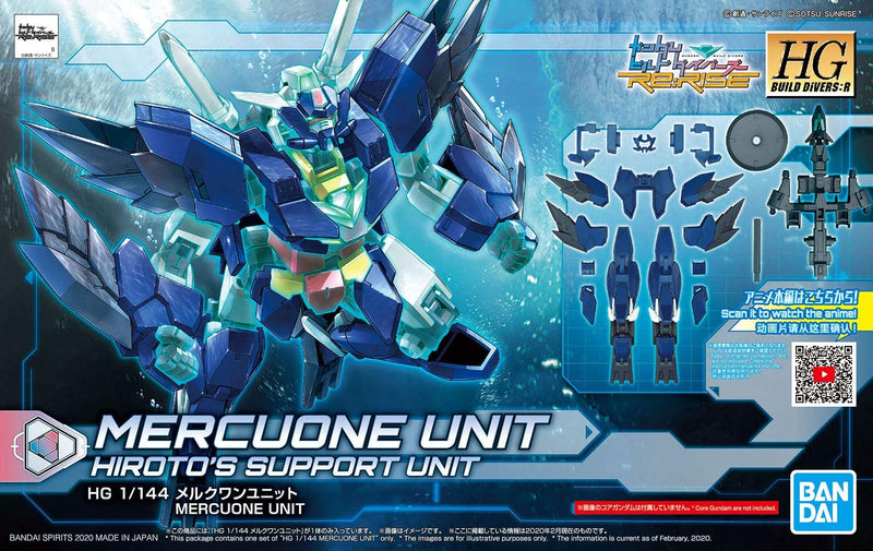 Bandai HGBD 1/144 Mercuone Gundam 'Gundam Build Divers RE:Rise'