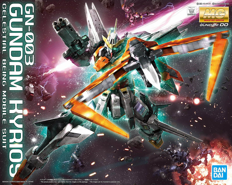 Gunpla MG 1/100 GN-003 Gundam Kyrios "Gundam 00'"