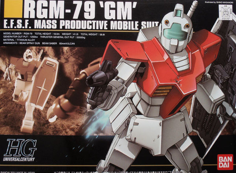 Bandai HGUC 1/144 RGM-79 GM 'Mobile Suit Gundam'