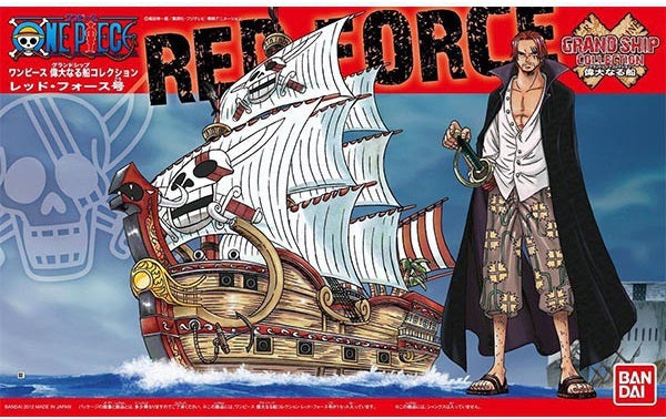 Bandai One Piece Grand Ship Collection Red Force Model Ship 'One Piece'