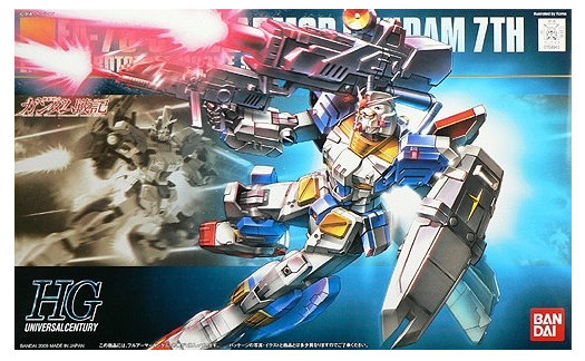 Bandai HGUC 1/144 RX-78-3 Full Armor 7th Gundam