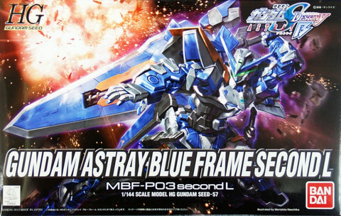 Gunpla HG 1/144 MBF-P03secondL Gundam Astray Blue Frame Second L "Gundam SEED Astray" #57