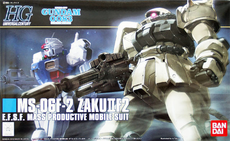 Bandai HGUC 1/144 F2-Zaku (Earth Federation Type) 'Mobile Suit Gundam'