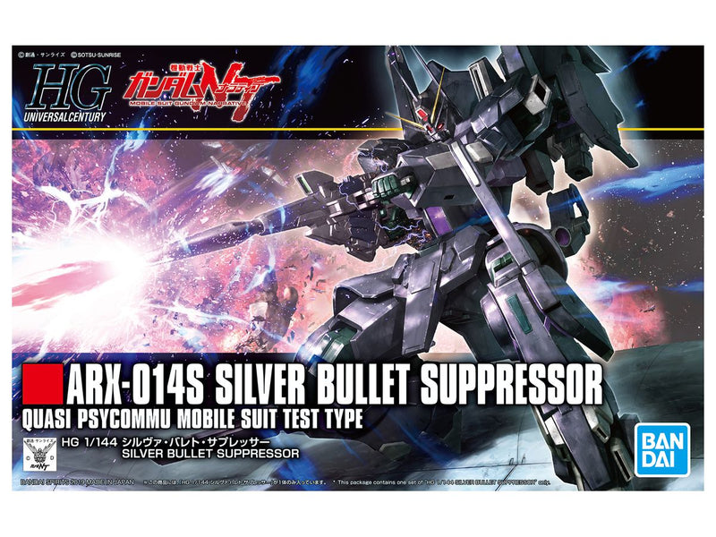 Bandai HGUC 1/144 Silver Bullet Suppressor "Gundam NT"