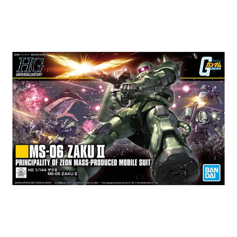 Bandai 1/144 HGUC MS-06 Zaku II "Mobile Suit Gundam"