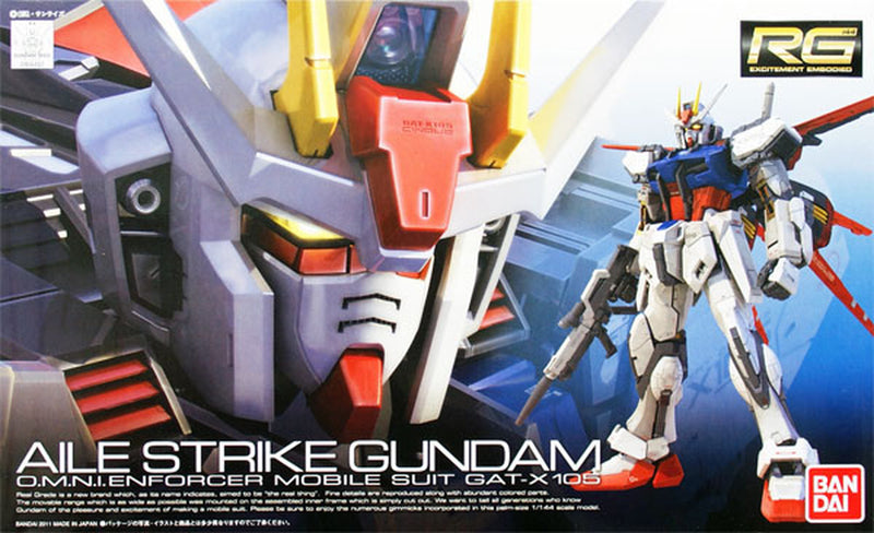 Bandai RG 1/144 GAT-X105 Aile Strike Gundam