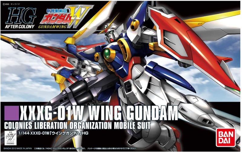 Gunpla HG 1/144 XXXG-01W Wing Gundam "Gundam Wing"