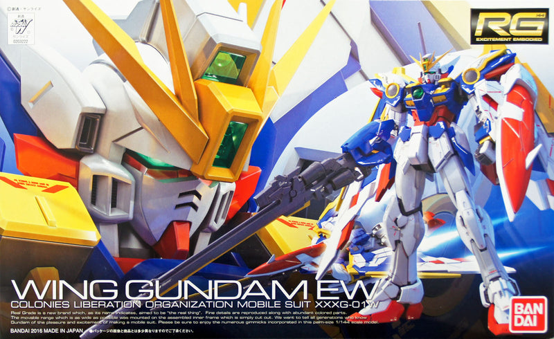 Bandai RG 1/144 XXXG-01W Wing Gundam (EW) "Gundam Wing: Endless Waltz"