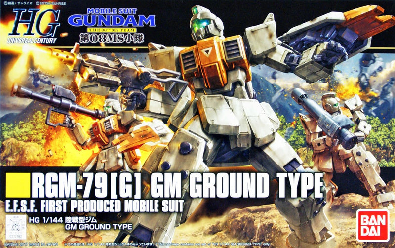 Bandai HGUC 1/144 GM Ground Type "Gundam 08th MS Team"