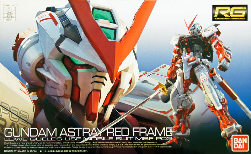 Bandai RG 1/144 MBF-P02 Gundam Astray Red Frame 'Gundam SEED Astray'