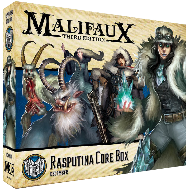 Malifaux Arcanist Rasputina Core Box