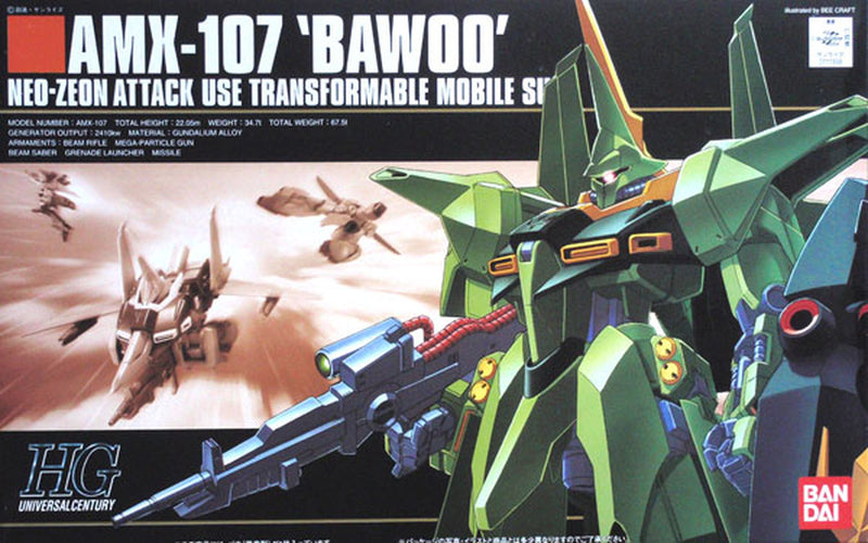 Gunpla HG 1/144 AMX-107 Bawoo (Mass Production) "ZZ Gundam"