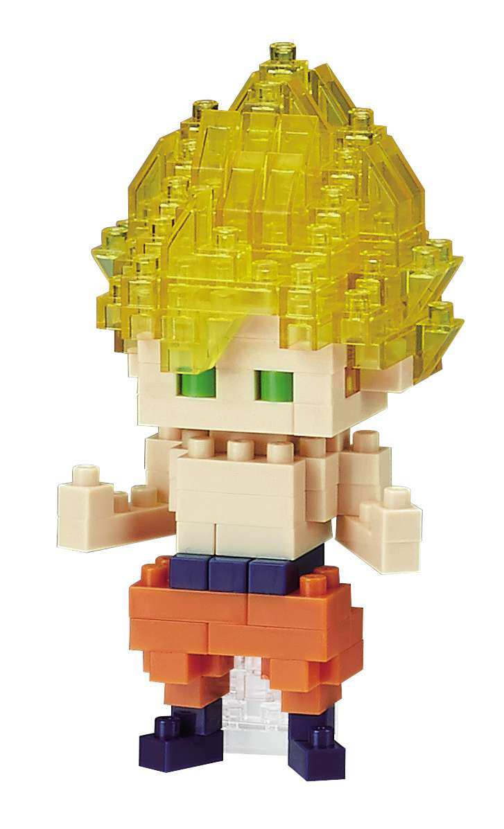 Nanoblock Character Series: Super Saiyan Son Goku "Dragonball Z"